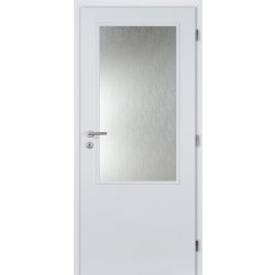 Doornite Basic 2/3 sklo lakované pravé bílé prosklené C1HMF2.70P1 74,6 x 198,3 cm