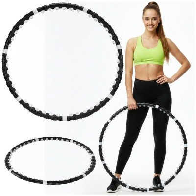 ACTIGET ACT0134 Hula hoop obruč s magnety 100 cm černá – Hledejceny.cz