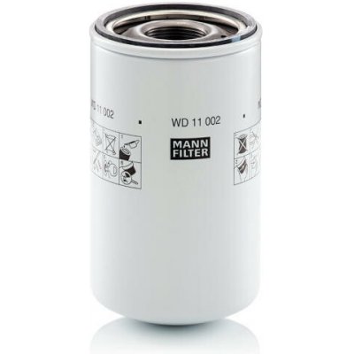 Filtr, pracovní hydraulika MANN-FILTER WD 11 002 | Zboží Auto