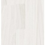 Knihovna dělicí stěna bílá 40x35x103 cm masivní borovice – Zboží Mobilmania