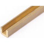 aero-naut Mosazný U profil 6x2x1000mm – Hledejceny.cz