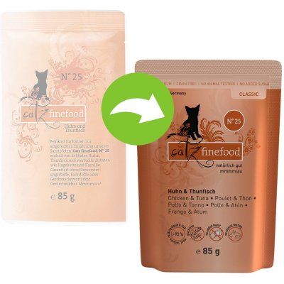 Petnature Catz Finefood drůbeží 8 x 85 g