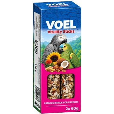VOEL Tyčinky velký papoušek 2ks – Hledejceny.cz