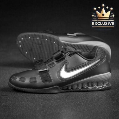 Nike pánské boty Romaleos 2 Black / Silver exclusiv – Zboží Mobilmania