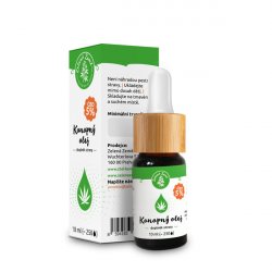 Zelená země CBD Konopný olej 5% 10 ml