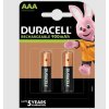 Baterie nabíjecí Duracell Rechargeable AAA 900mAh 2 ks 42411