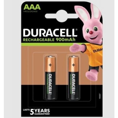 Duracell Rechargeable AAA 900mAh 2 ks 42411 – Zboží Mobilmania