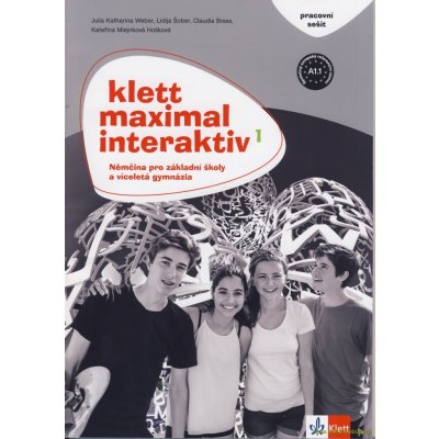Klett Maximal interaktiv 1 A1.1 – pracovní sešit černobílý - Katharina Weber Julia – Zboží Mobilmania