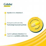 Cetebe Vitamin C 500 mg s postupným uvolňováním 60 kapslí – Hledejceny.cz