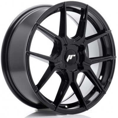 JR Wheels JR30 17x7 BLANK ET20-40 Gloss black – Sleviste.cz