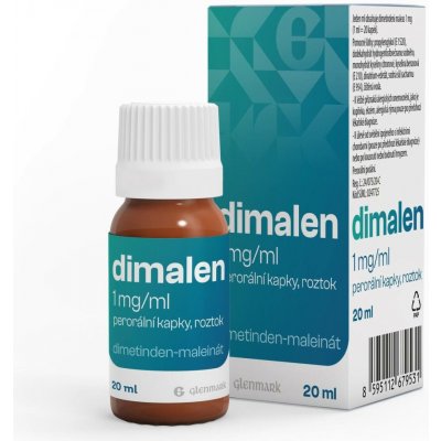 DIMALEN 1MG/ML POR GTT SOL 1X20ML – Hledejceny.cz