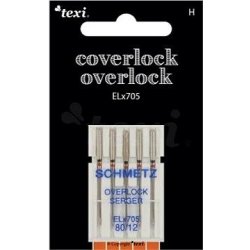 Jehly pro overlocky/coverlocky Texi overlock/coverlock ELx705 5×80