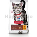 Hill's Feline Adult Hairball for Indoor cats Chicken 3 kg – Hledejceny.cz