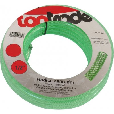 TOPTRADE zelená průhledná 1/2" 10 m – Zboží Dáma