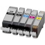 Profitoner Canon CLI-521 CMYK + PGI-520BK - kompatibilní – Sleviste.cz