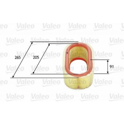 Vzduchový filtr VALEO 585647 – Hledejceny.cz