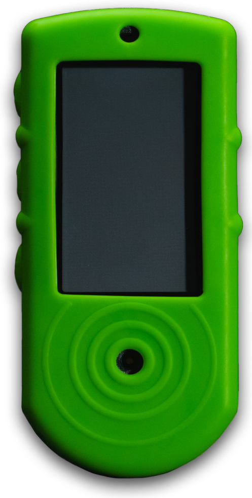 SHOOTERS GLOBAL - silikonové SMART SHOT TIMER CASE - Bright zelené