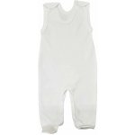 Kojenecké bavlněné dupačky bílá – Zboží Mobilmania