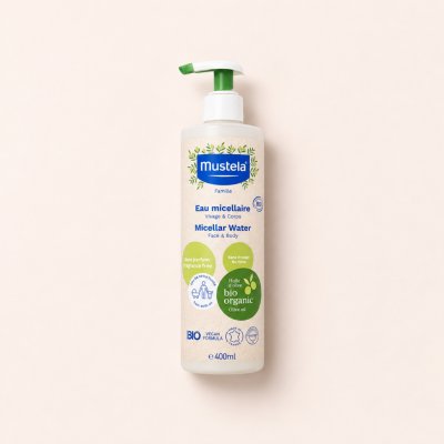 MUSTELA BÉBÉ Micellar Water Micelární voda pro děti BIO 400 ml – Hledejceny.cz