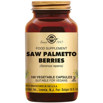 Solgar Saw Palmetto 520 mg 100 kapslí – Hledejceny.cz