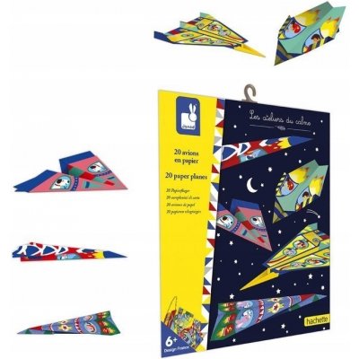 Janod Origami Letadla papírové skládačky – Sleviste.cz