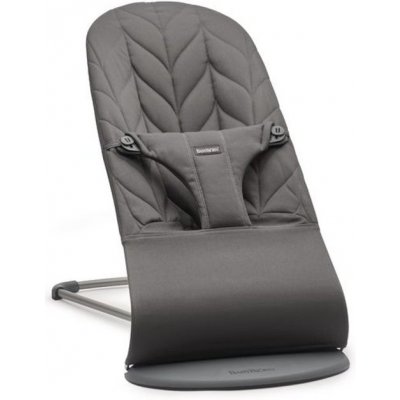 BabyBjörn Bouncer Bliss Anthracite cotton Petal – Zboží Dáma