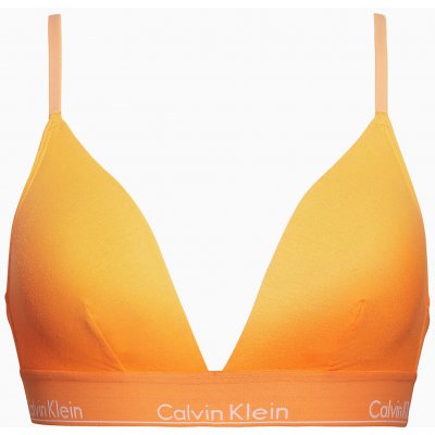 Calvin Klein podprsenka QF4252E-6TQ oranžová – Zboží Mobilmania