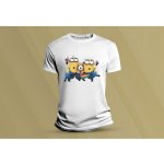 Sandratex dětské bavlněné tričko Mimoni bílá – Zboží Dáma