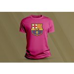 Sandratex dětské bavlněné tričko Barcelona. fuchsia – Zboží Dáma