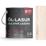 Hahn Color Olejová lazura 2,5 l Bílá – Sleviste.cz