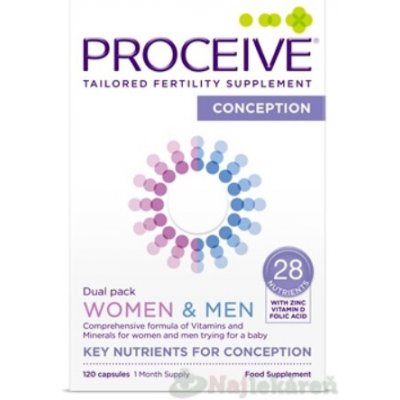 PROCEIVE Conception Women & Men Dual 60 + 60 kapslí – Hledejceny.cz