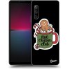 Pouzdro a kryt na mobilní telefon Sony Picasee silikonové Sony Xperia 10 IV 5G - Hot Cocoa Club černé