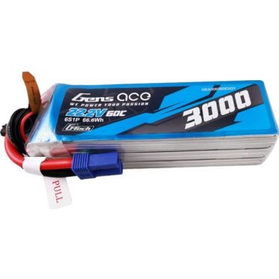 GensAce G-Tech LiPo 6S 3000mAh 22,2V 6S1P 60C EC5 Plug – Zboží Dáma GensAce G-Tech LiPo 6S 3000mAh 22,2V 6S1P 60C EC5 Plug – Zboží Dáma
