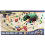 Maxim Vláčkodráha s tunelem 100 dílků – Zboží Dáma