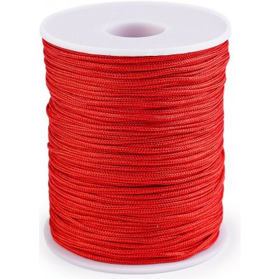 Prima-obchod Šňůra technická žaluziová / k navlékání korálků Ø1,4 mm, barva 6 červená – Hledejceny.cz