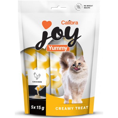Calibra Joy Cat Yummy Chicken Treat 5x15 g – Hledejceny.cz