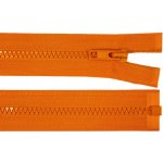 Kostěný zip šíře 5 mm délka 75 cm bundový 158 oranžová – Hledejceny.cz