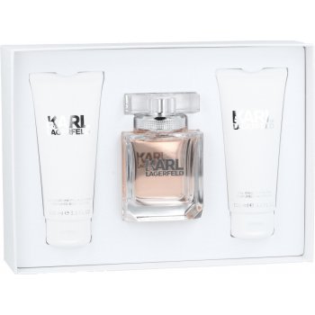 Lagerfeld Karl Lagerfeld Her EDP 85 ml + 100 ml tělové mléko + 100 ml  sprchový gel dárková sada od 1 290 Kč - Heureka.cz