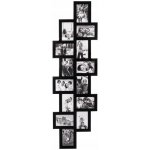 Fotorámeček na 14 fotek, 118x36 cm, černý SPRINGOS PANORAMA – Zboží Mobilmania
