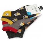 Prima-obchod Bavlněné ponožky do tenisek pivo Emi Ross, barva 1 (vel. 39-42) mix náhodných barev – Hledejceny.cz