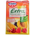 Dr. Oetker Extra želírovací cukr na přípravu ovocných džemů a marmelád 500 g – Zboží Dáma