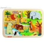 Janod puzzle Zvířátka v ZOO – Sleviste.cz