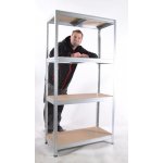Biedrax Regál 60 x 120 x 180 cm 4 police – HobbyKompas.cz