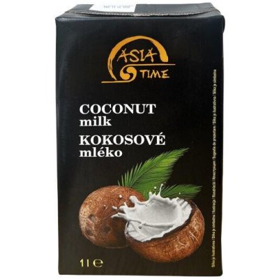 Asia Time Kokosové mléko 1 l – Zboží Dáma