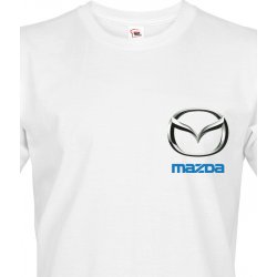 Bezvatriko.cz pánské triko Mazda Canvas tričko s krátkým rukávem 1585 bílá