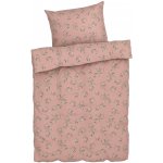 Livarno home povlečení z mikrovláknitého saténu světle růžová 140x200 70x90 – Zboží Mobilmania