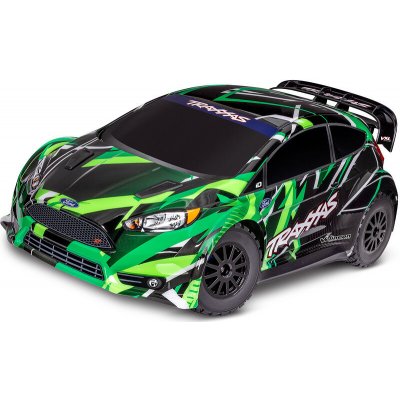 Traxxas Ford Fiesta ST Rally VXL RTR zelená TRA74276-4-GRN 1:10 – Zboží Dáma