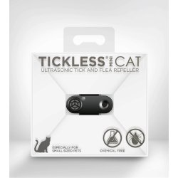 Tickless ultrazvukový odpuzovač klíšťat Mini Cat Black