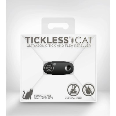 Tickless ultrazvukový odpuzovač klíšťat Mini Cat Black – Zboží Mobilmania