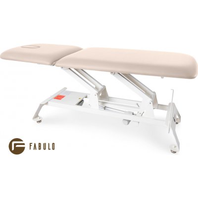 Fabulo Elektrické lehátko Camino Russell krémová 198 x 74 cm 67 kg – Zboží Mobilmania